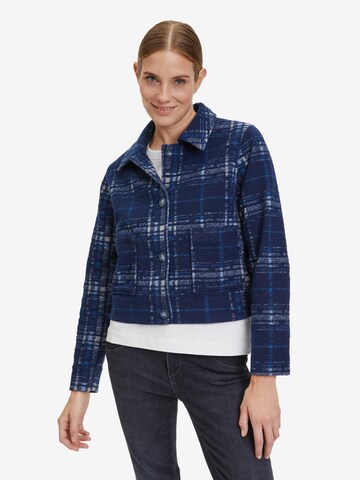 Betty & Co Wolljacke langarm in Blau: predná strana