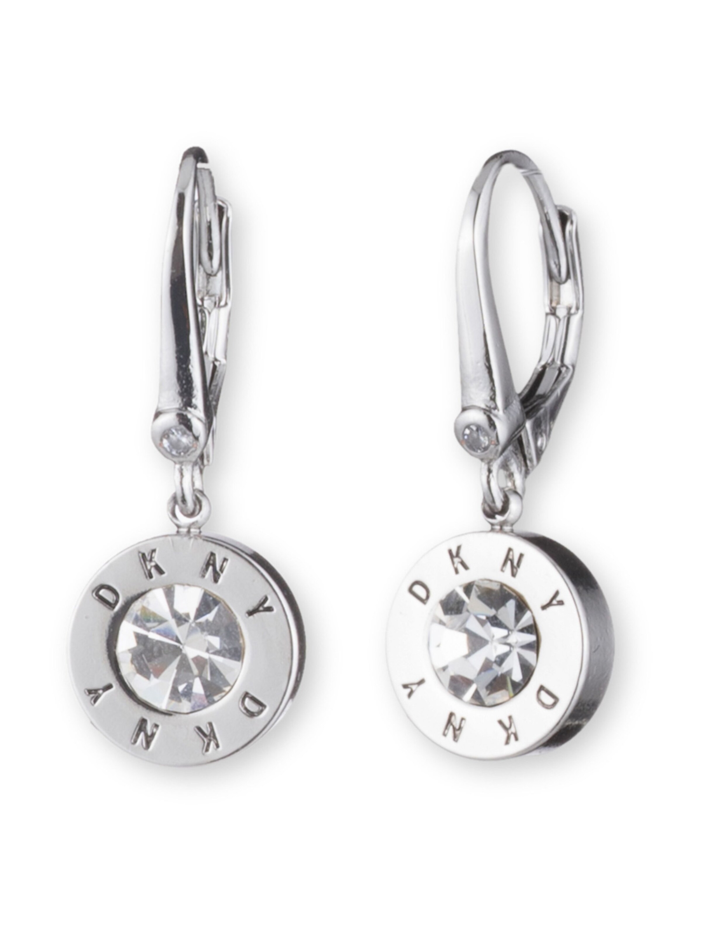 Orecchini di DKNY in argento: frontale