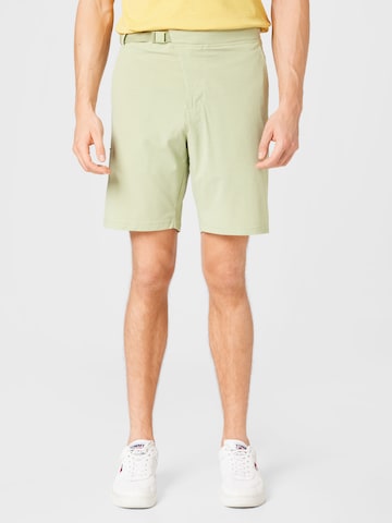 adidas Golf Workout Pants in Green: front