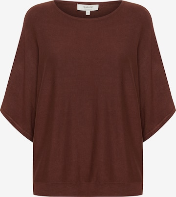 b.young Sweater 'pimba' in Brown: front