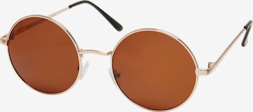 Urban Classics Sunglasses in Gold: front