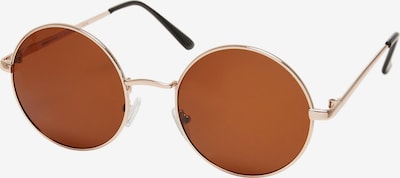 Urban Classics Lunettes de soleil en marron / or, Vue avec produit