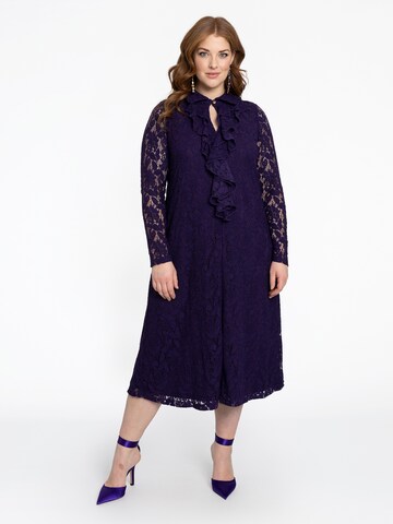 YOEK Dress in Purple