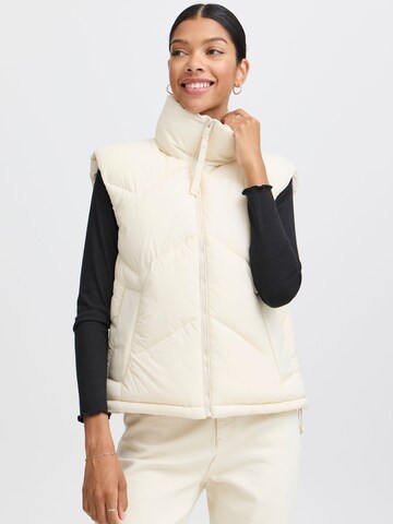 Gilet ' Bomina ' di b.young in beige: frontale