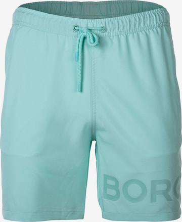 BJÖRN BORG Badeshorts in Blau: predná strana