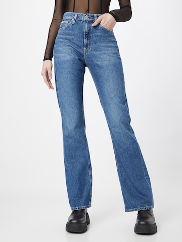 Calvin Klein Jeans Bootcut Jeans in Blauw: voorkant