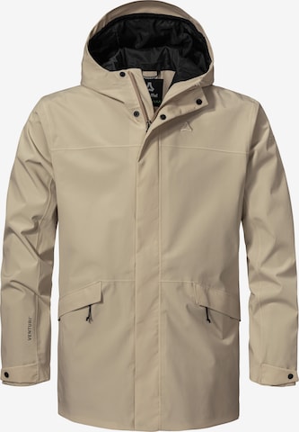 Veste outdoor 'Style Smue' Schöffel en beige : devant