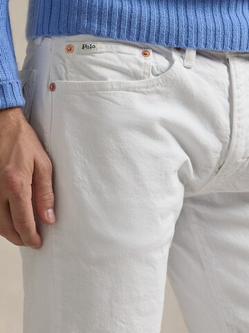 Polo Ralph Lauren - Slimfit Calças chino 'SSULLIVAN' em branco