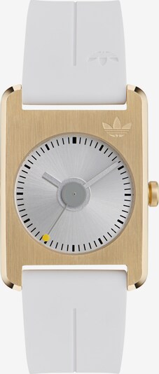 ADIDAS ORIGINALS Analoog horloge 'Retro Pop One' in de kleur Goud / Wit, Productweergave