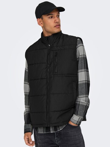 melns Only & Sons Veste 'Jake'