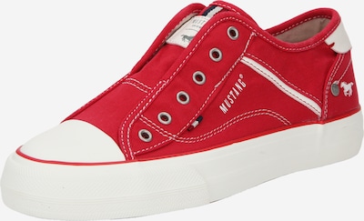 Sneaker low MUSTANG pe roșu / alb, Vizualizare produs