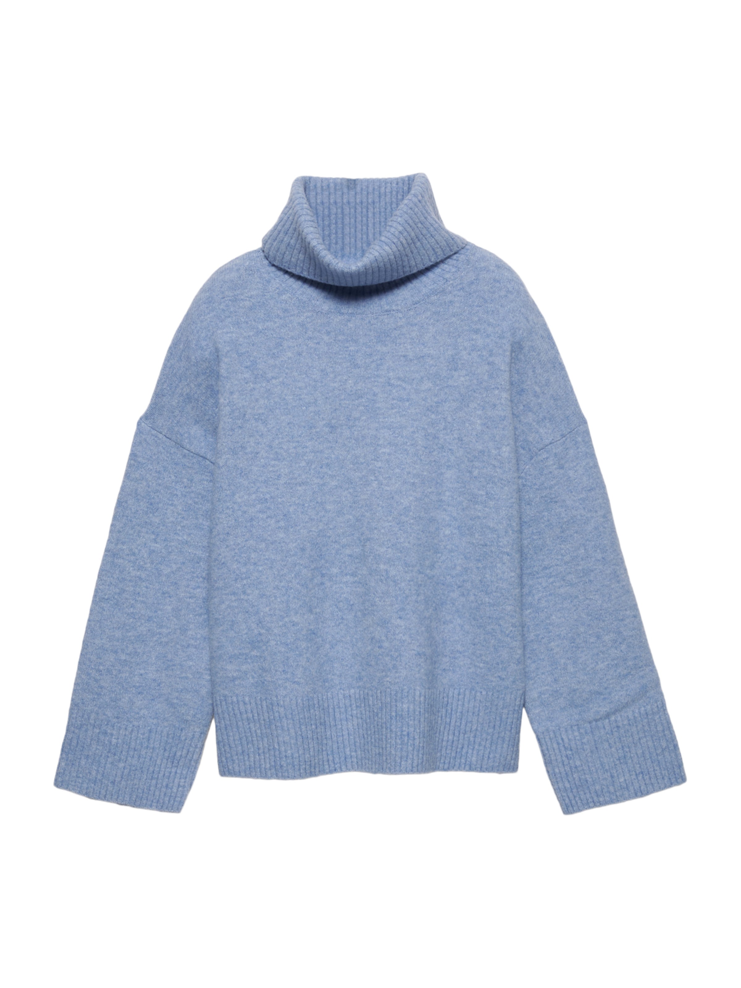 Pull&Bear Pulóver - kék: elől