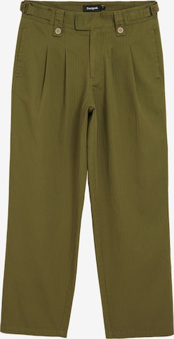 Desigual Tapered Gargohousut värissä vihreä: etupuoli