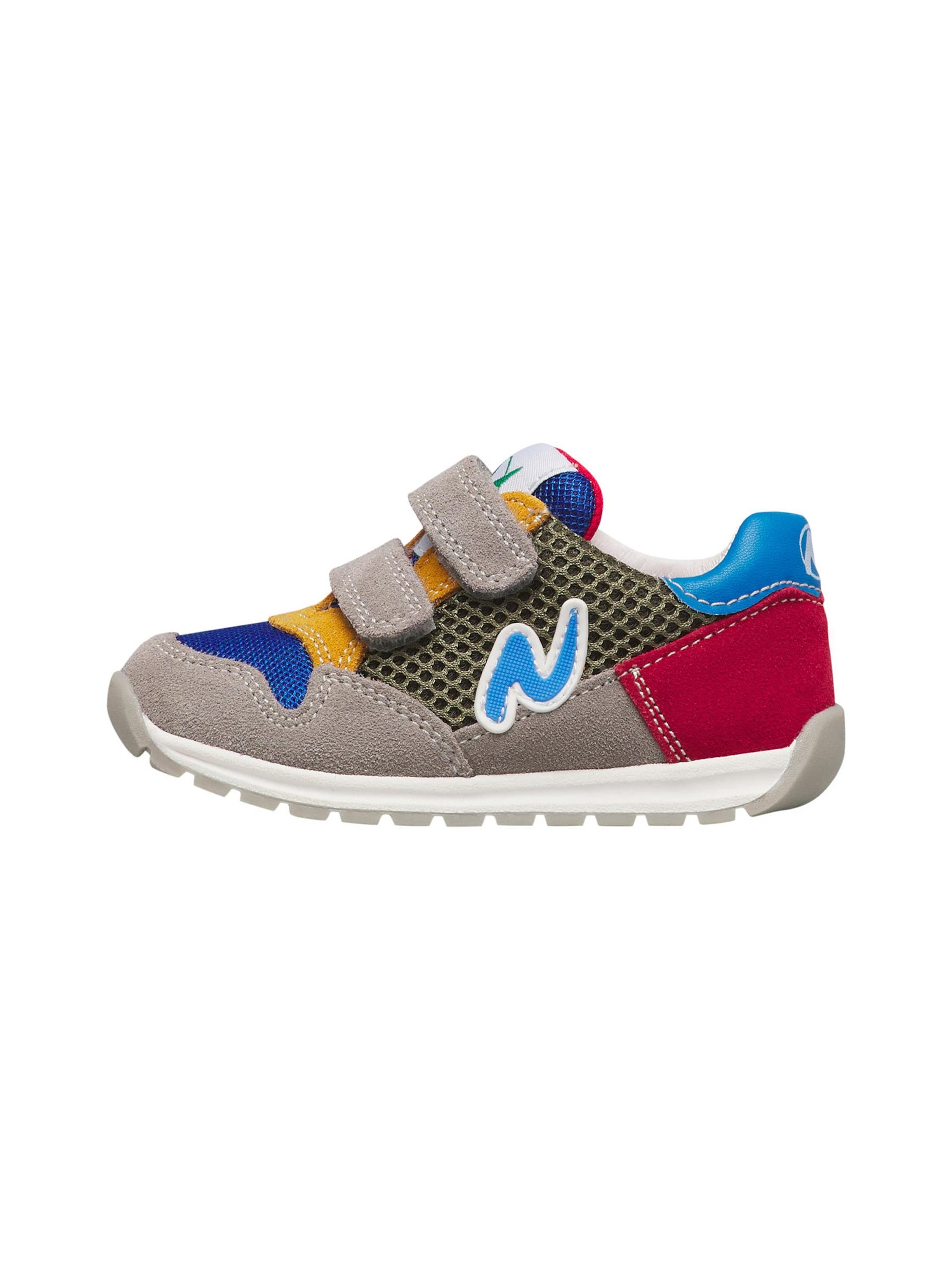 NATURINO Sneakers 'SAMMY 3 VL.' in Grijs: voorkant