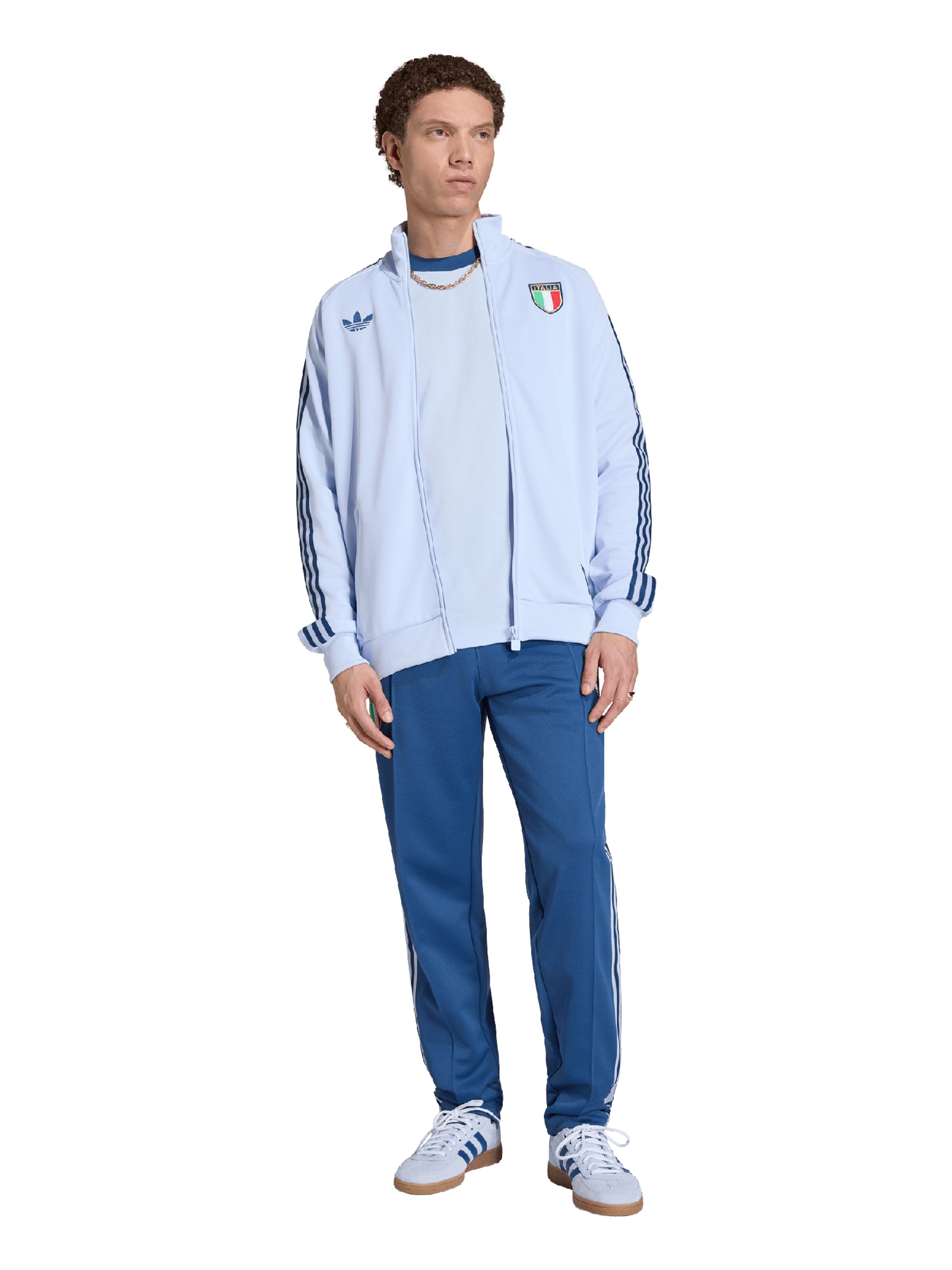 ADIDAS PERFORMANCE Спортивная кофта 'FIGC OG TT' в Синий