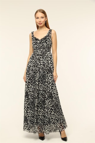 Robe de soirée HOME STORE en noir : devant