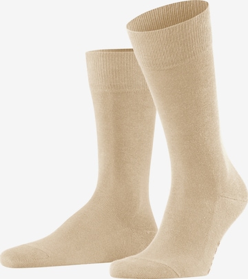FALKE Socks 'Family' in Beige: front