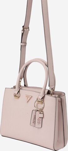 GUESS Håndtaske 'Noelle' i pink: forside