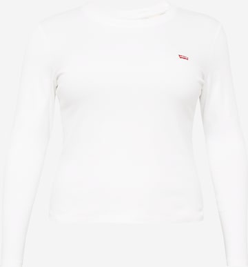 Levi's® Plus Majica | bela barva: sprednja stran