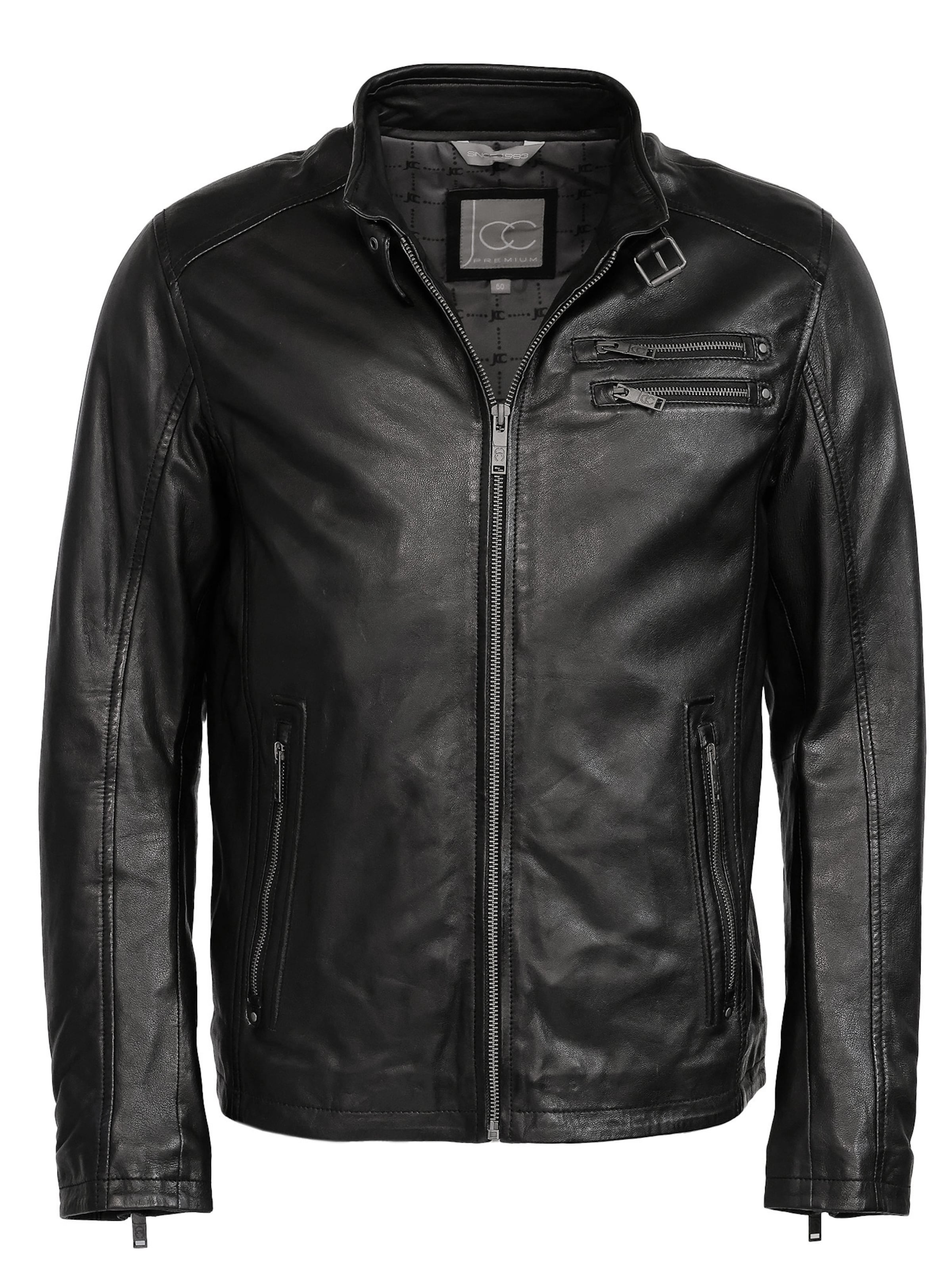 JCC Tussenjas in de kleur Zwart, Productweergave