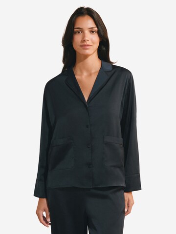 Camicia da notte 'Sleepover' di ETAM in blu: frontale