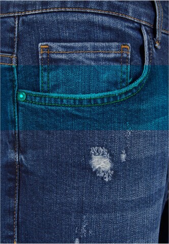 2Y Premium Skinny Jeans in Blau