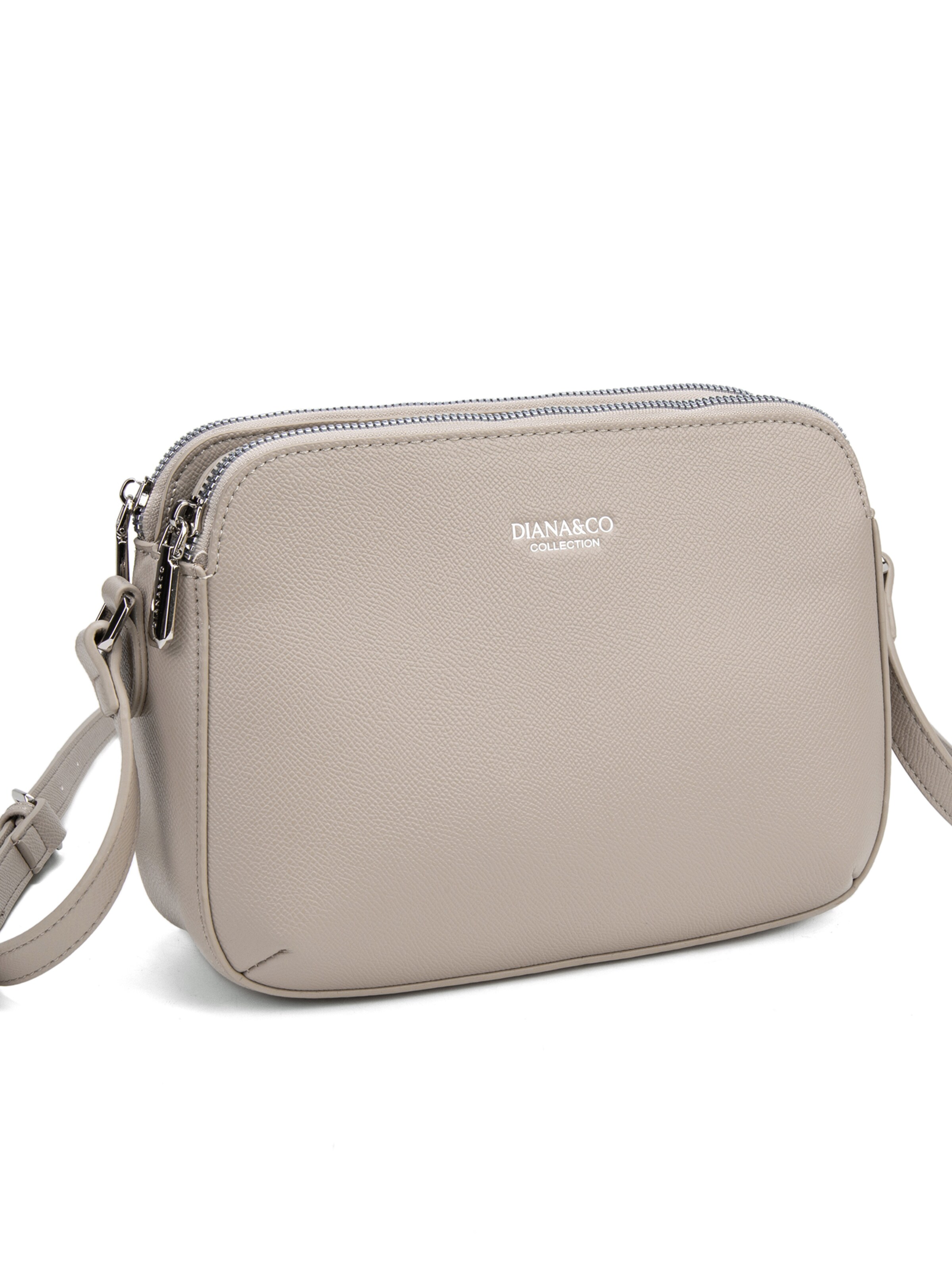 Borsa a tracolla di Diana&Co. in grigio