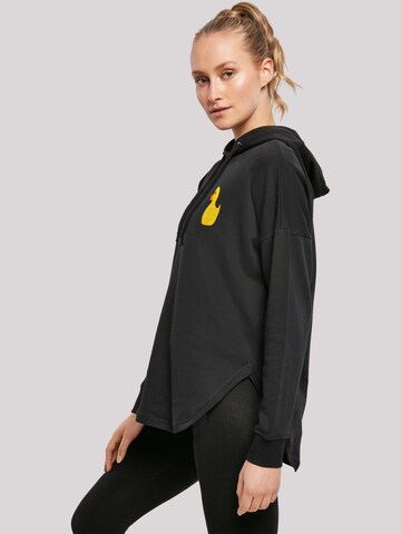 F4NT4STIC Sweatshirt 'Yellow Rubber Duck' in Schwarz