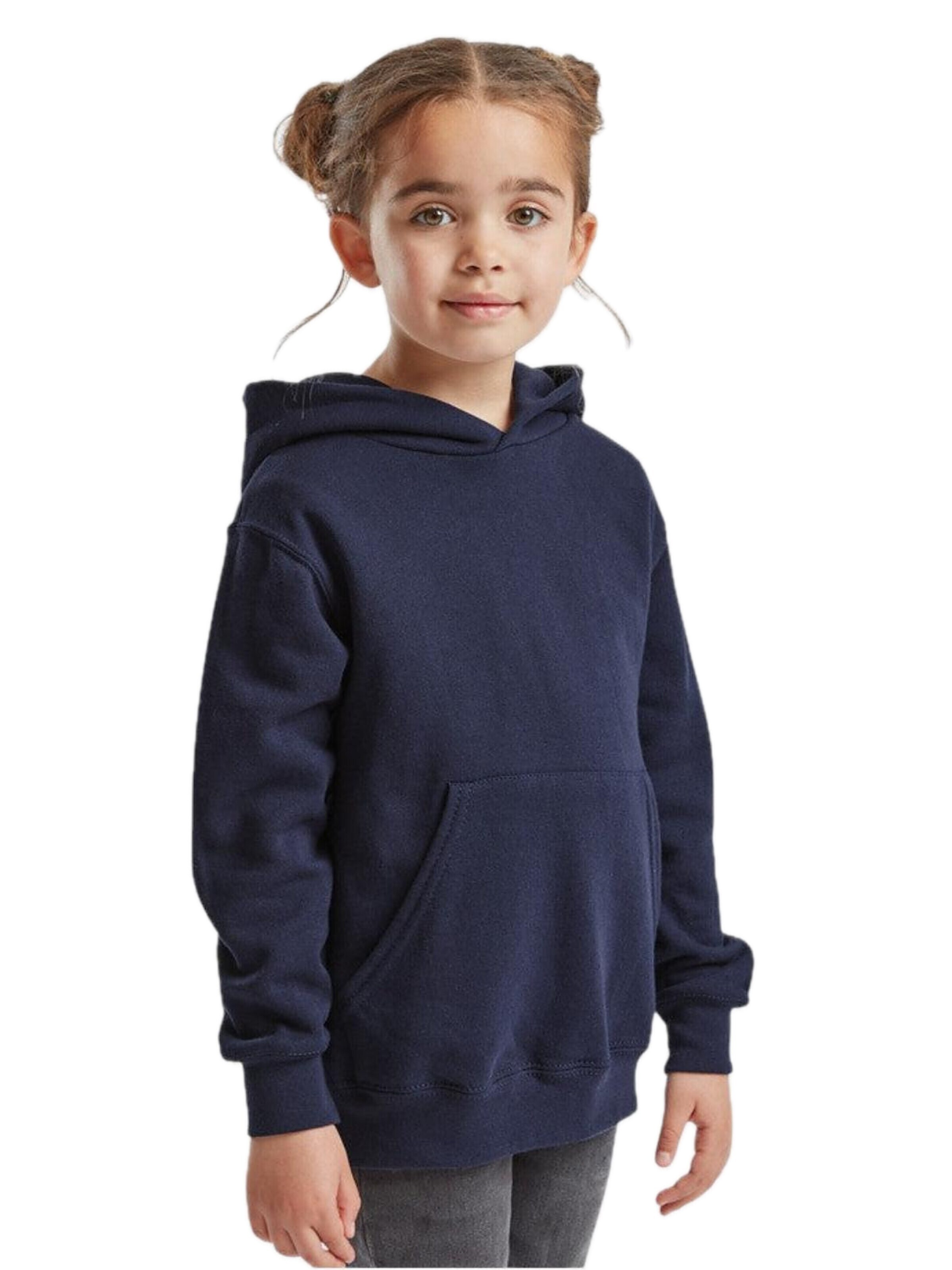 FRUIT OF THE LOOM Sweatshirt 'Hoodie for kids' in Blauw