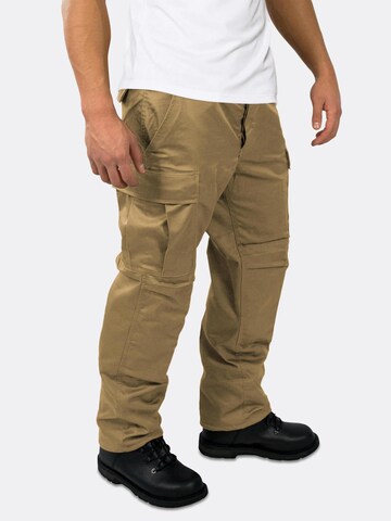 Regular Pantalon outdoor 'Trooper' normani en vert