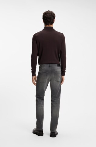 BOSS Regular Jeans ' Delaware' in Grau