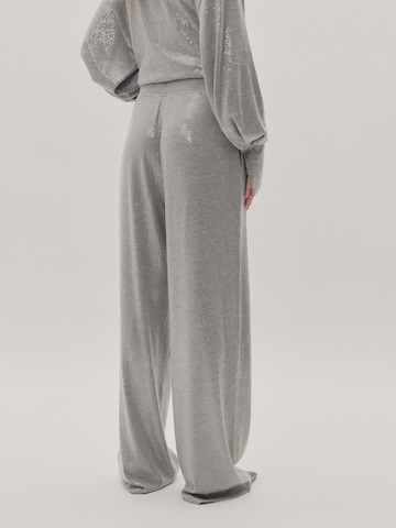 KAVAZI Shirt 'SEQUINS' in Grey