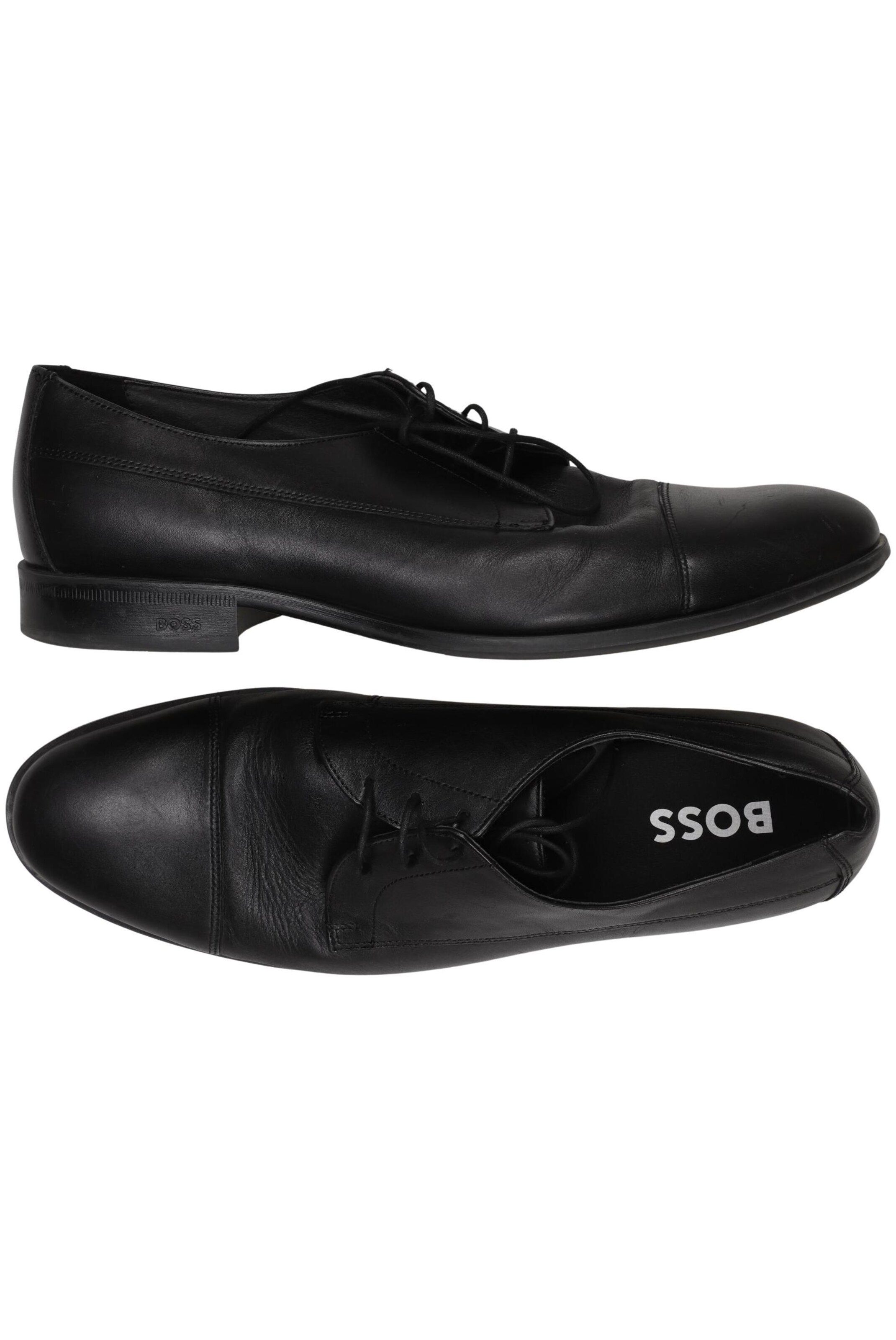 BOSS Black Halbschuh 47 in Schwarz: Vorderseite