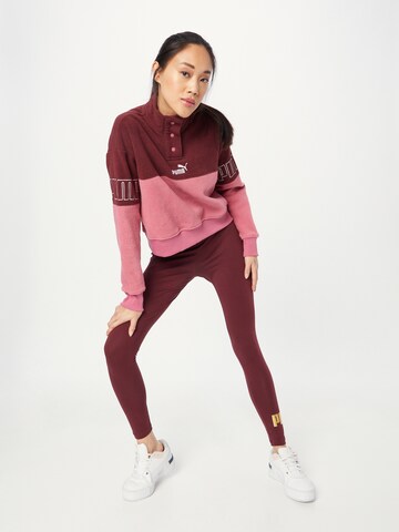 PUMA Sportpullover in Lila