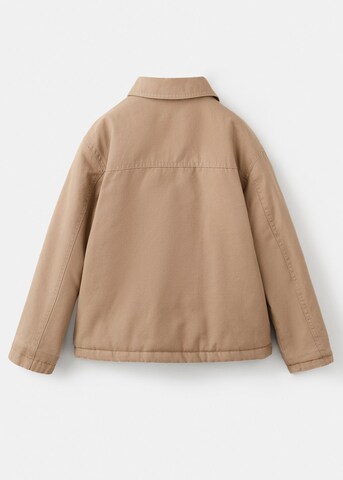 MANGO KIDS Between-Season Jacket 'Agafay' in Beige