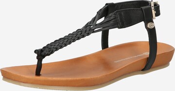 Fred de la BretoniÈre T-bar sandals in Black: front