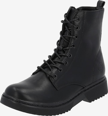 Palado Lace-Up Boots 'Djerba' in Black: front