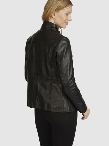 bugatti Lederjacke BULady-124 in Schwarz