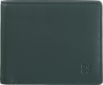 DuDu Wallet in Green: front