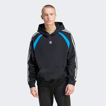 ADIDAS ORIGINALS Sweatshirt 'Adilenium' in Black: front