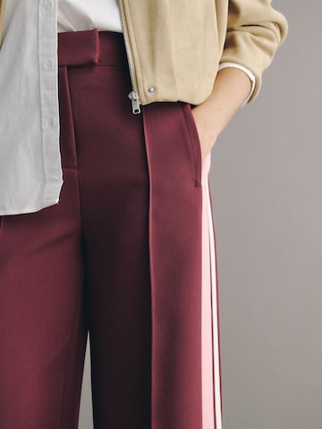 Next Wide leg Broek in Rood