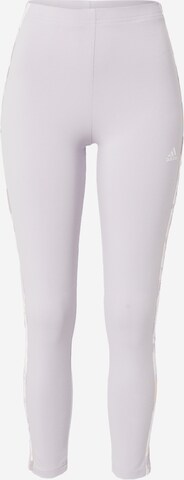ADIDAS SPORTSWEAR - Skinny Pantalón deportivo 'Essentials 3-Stripes High-Waisted ' en Mezcla de colores: frente