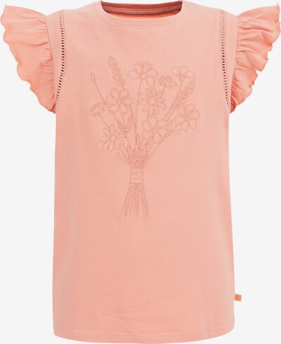 Tricou WE Fashion pe roz pudră, Vizualizare produs