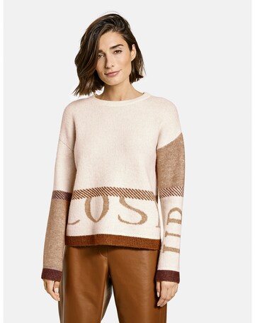 GERRY WEBER Sweater in Beige: front