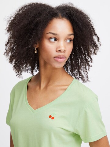 T-shirt 'Kamille' ICHI en vert