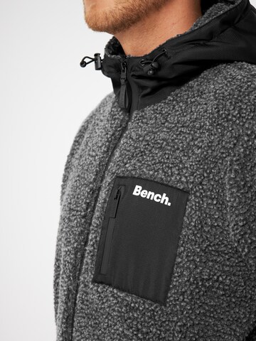 BENCH Fleece Jacket 'BRECON' in Grey
