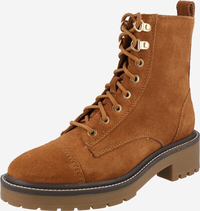 River Island Bottines à lacets en cognac, Vue avec produit