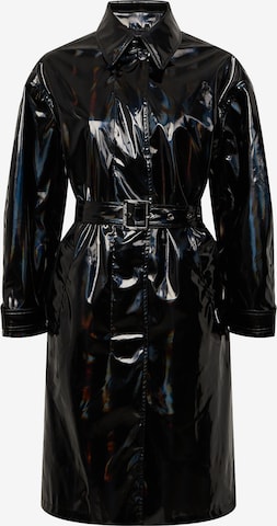 Karl Lagerfeld Mantel 'Iridescent' in Schwarz: predná strana