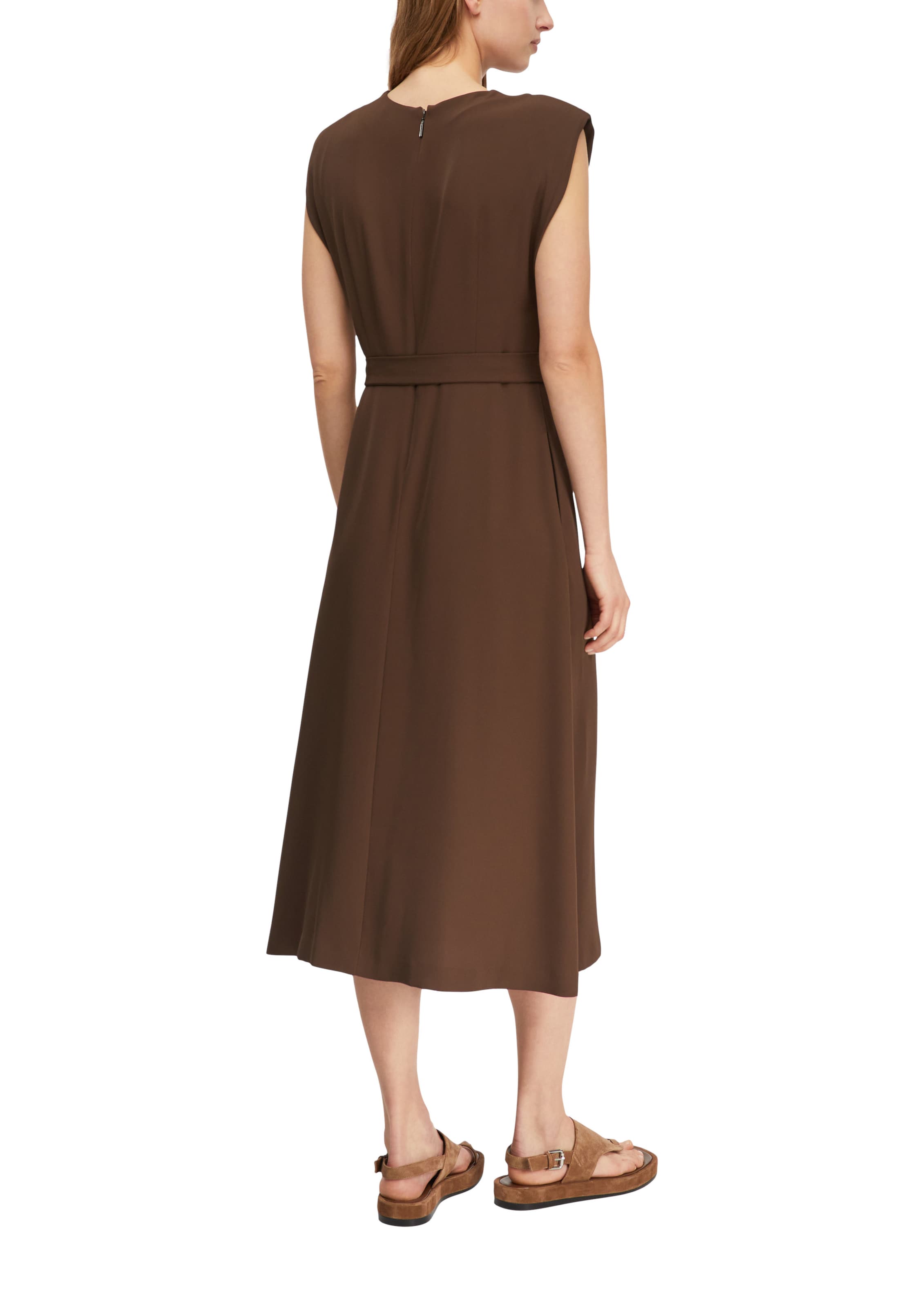 COMMA Kleid in Braun