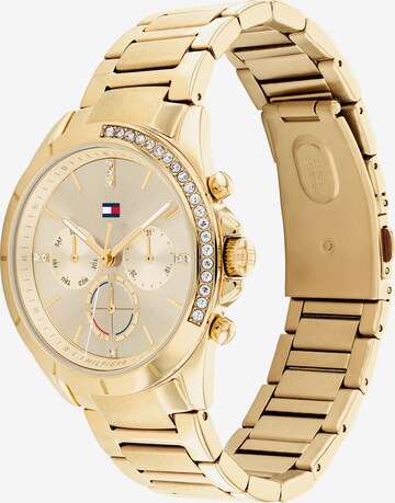 TOMMY HILFIGER Uhr in Gold